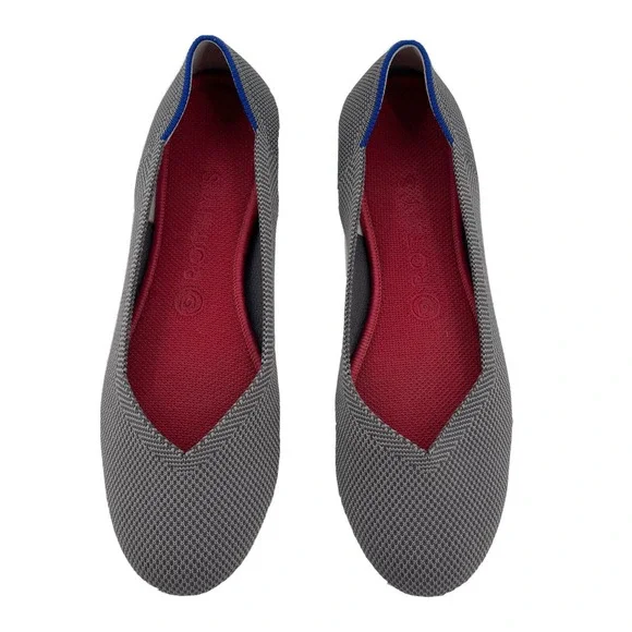 Rothy's The Flat Womens 9.5 Gray - Picture 1 of 11